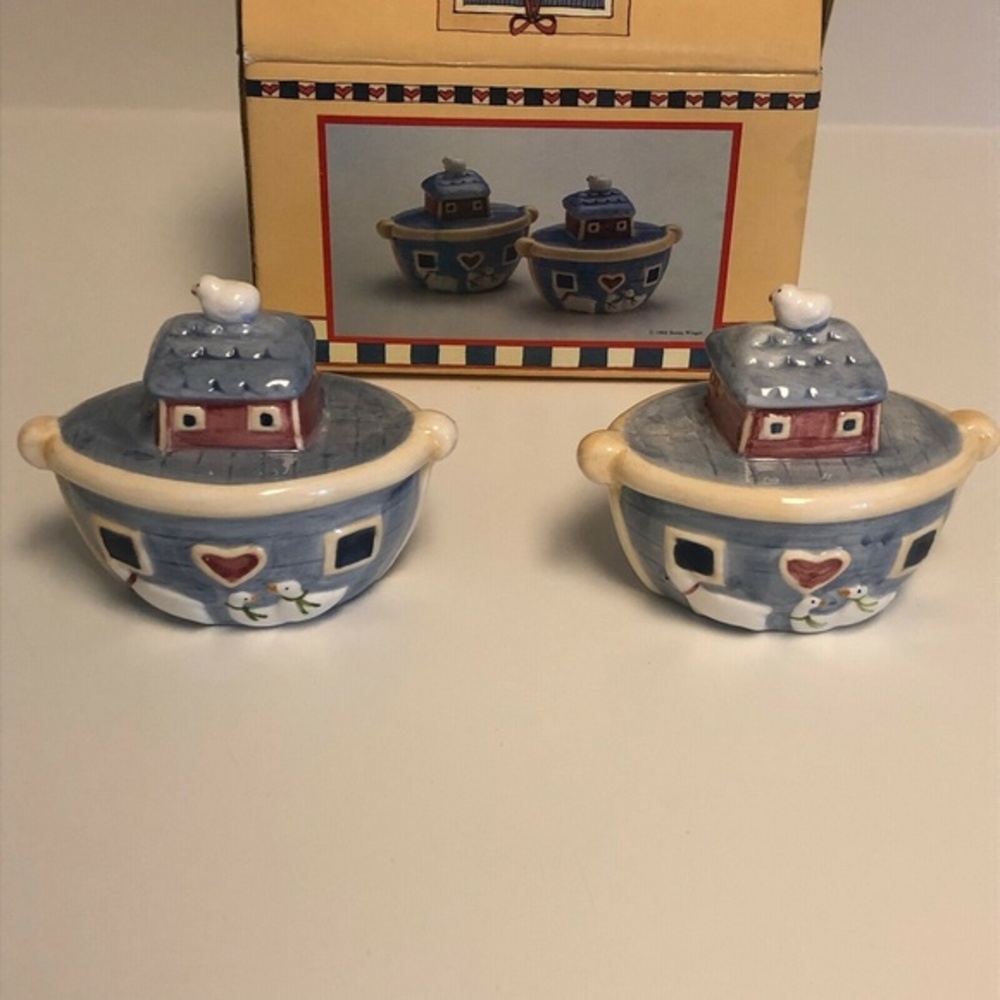 Susan Winglet Noah's Ark Salt and Pepper Set